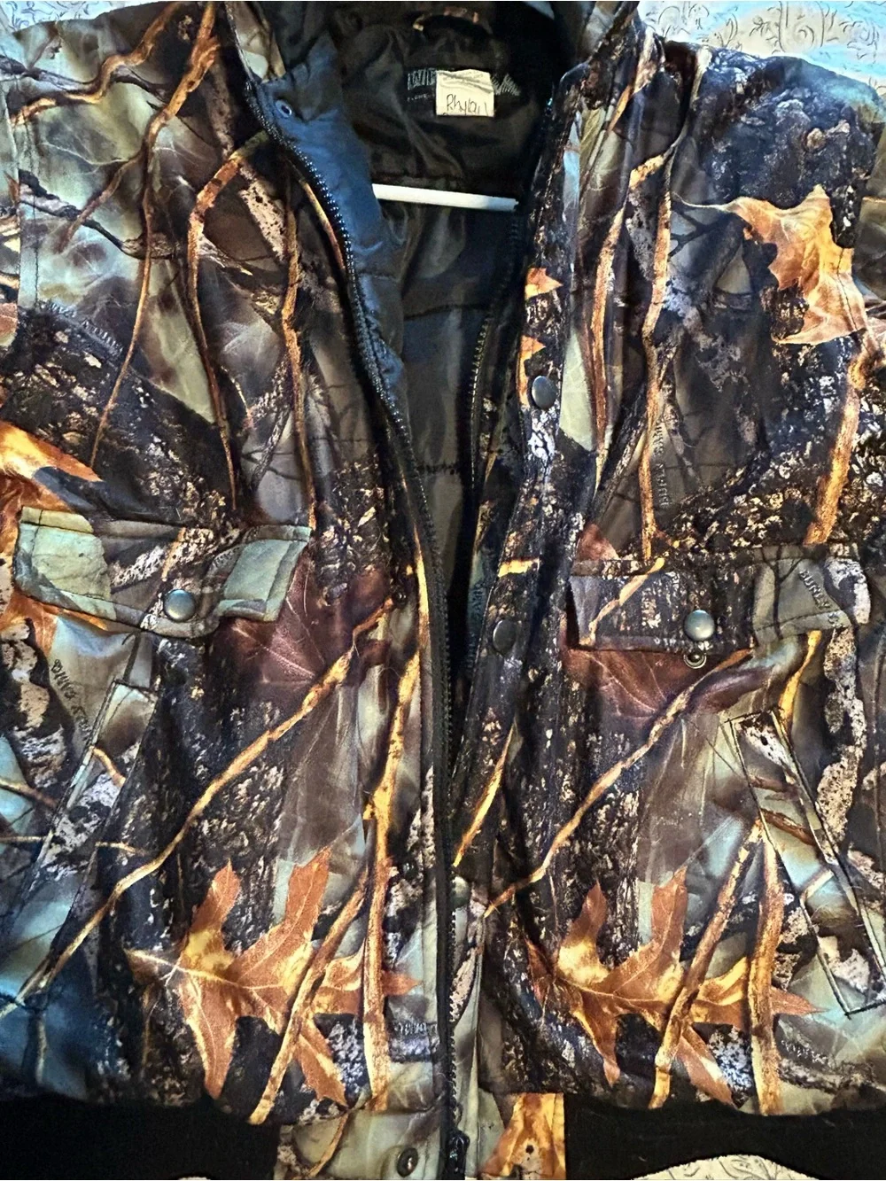 WFS Element Gear Youth Insulated Camo Bomber Jacket